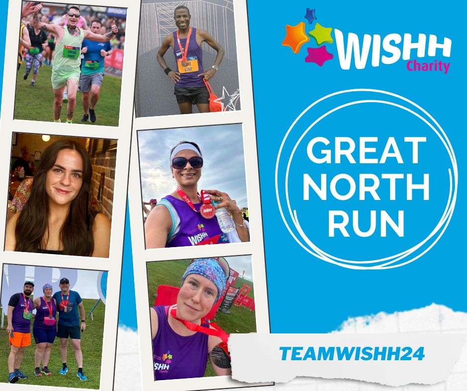 WISHH Great North Run Team